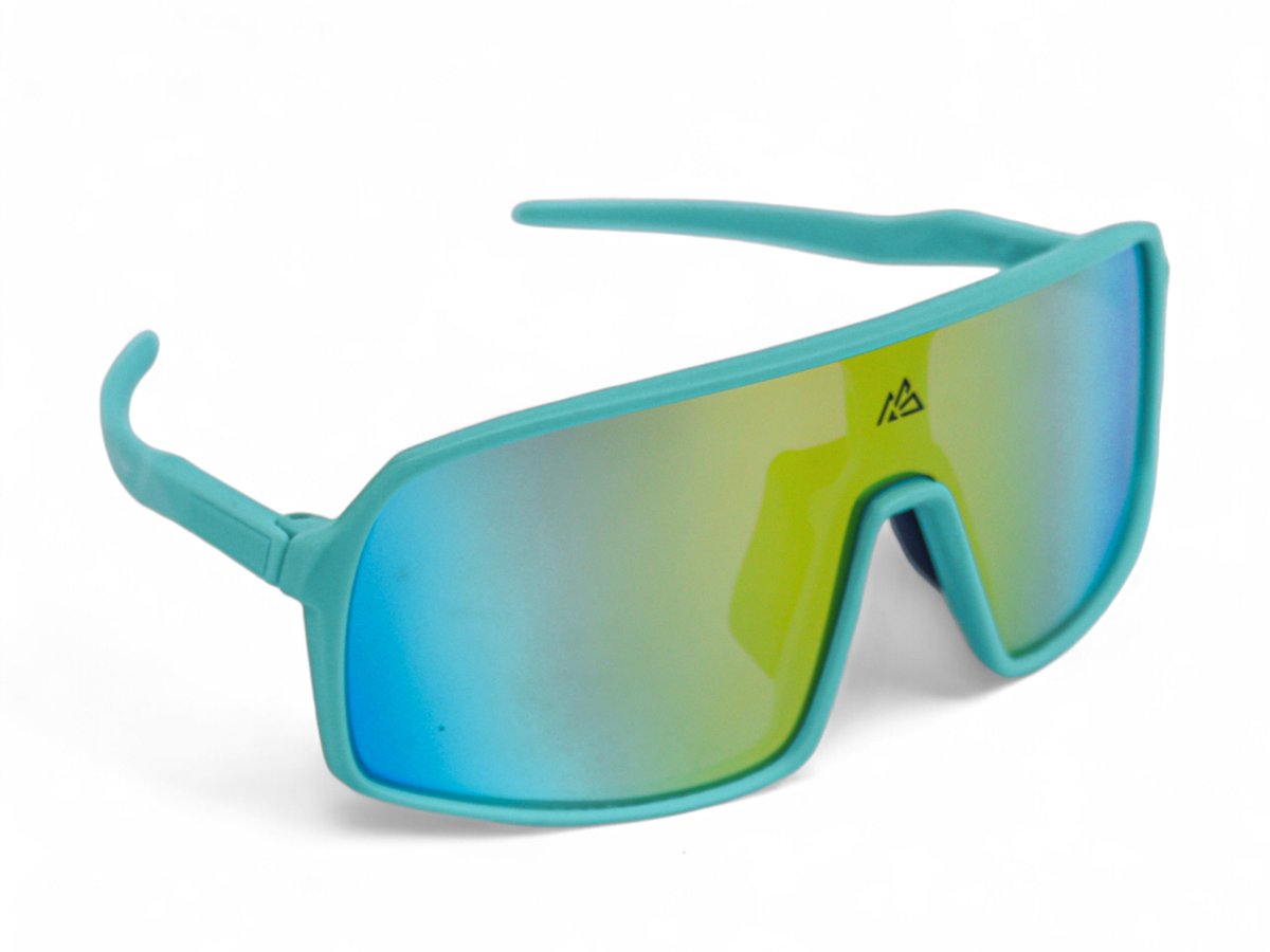 Descent | Trooper | Turquoise | Kinderbril | XS | Sportbril | Fietsbril | Gepolariseerd | MTB