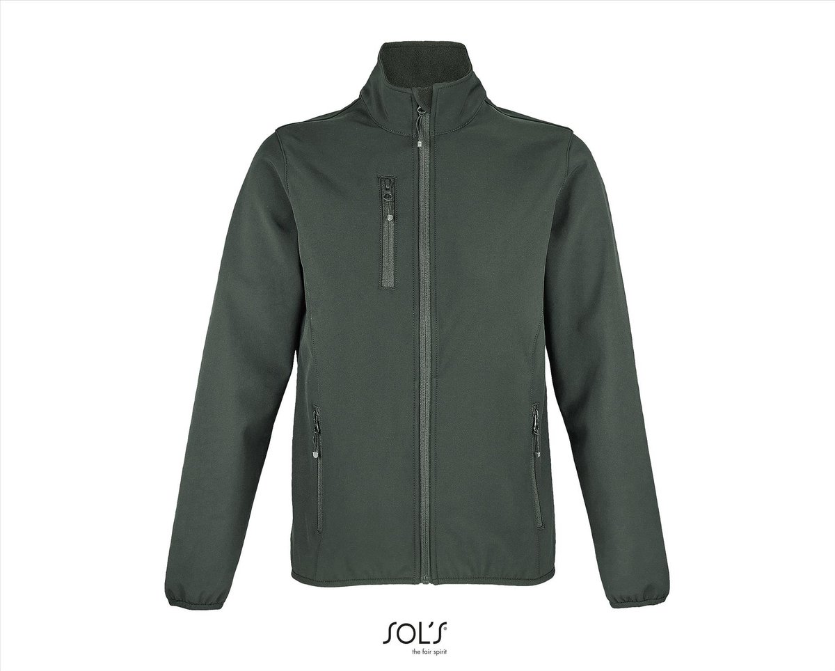 SOL’ Women´ Falcon Zipped Softshell Jacket L03828 Forest Groen