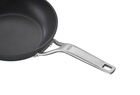 Poêle à frire Rösle Keuken Blaze - Aluminium / Inox / Plastique - Ø20 cm - Noir / Argent