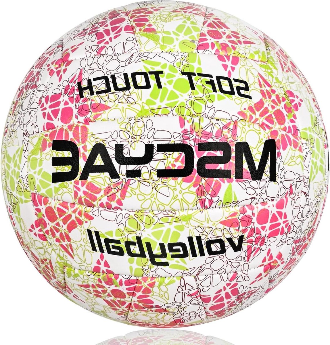 Volleyballen maat 5 zachte aanraking voor indoor outdoor beach multicolor - strand tuin en badkamer