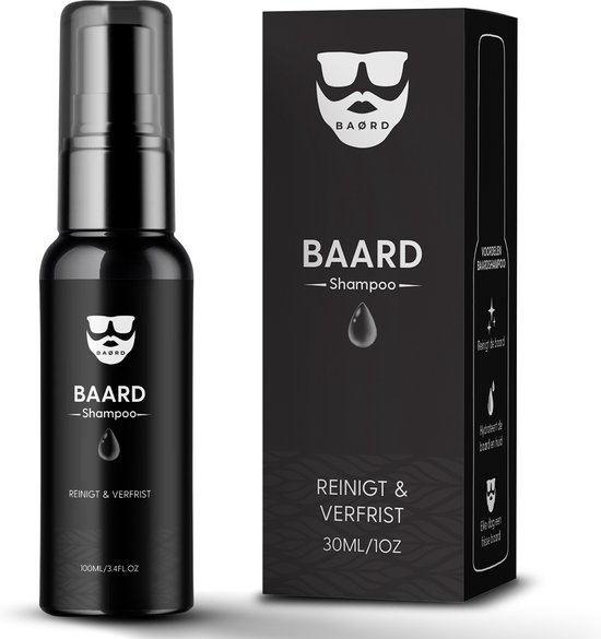 Foto: Ba rd baardshampoo 100ml baard shampoo baardzeep beard wash baardreiniger baardgroei barber baardverzorging reiniger verzorging gezichtsreiniger mannen