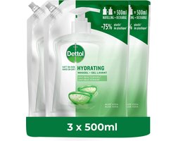 Dettol Recharge Aloe Vera Hydratant 500ML x 3
