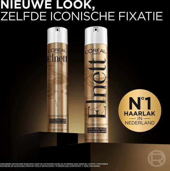 L'Oréal Paris Elnett Satin - Extra Sterke Fixatie Haarlak - 300ml