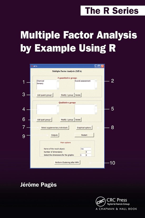 Chapman & Hall/CRC The R Series- Multiple Factor Analysis by ... - cover