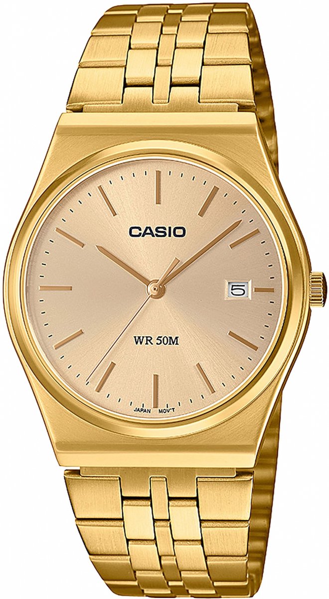 Casio Casio Collection MTP-B145G-9AVEF Horloge - Staal - Goudkleurig - Ø 35 mm