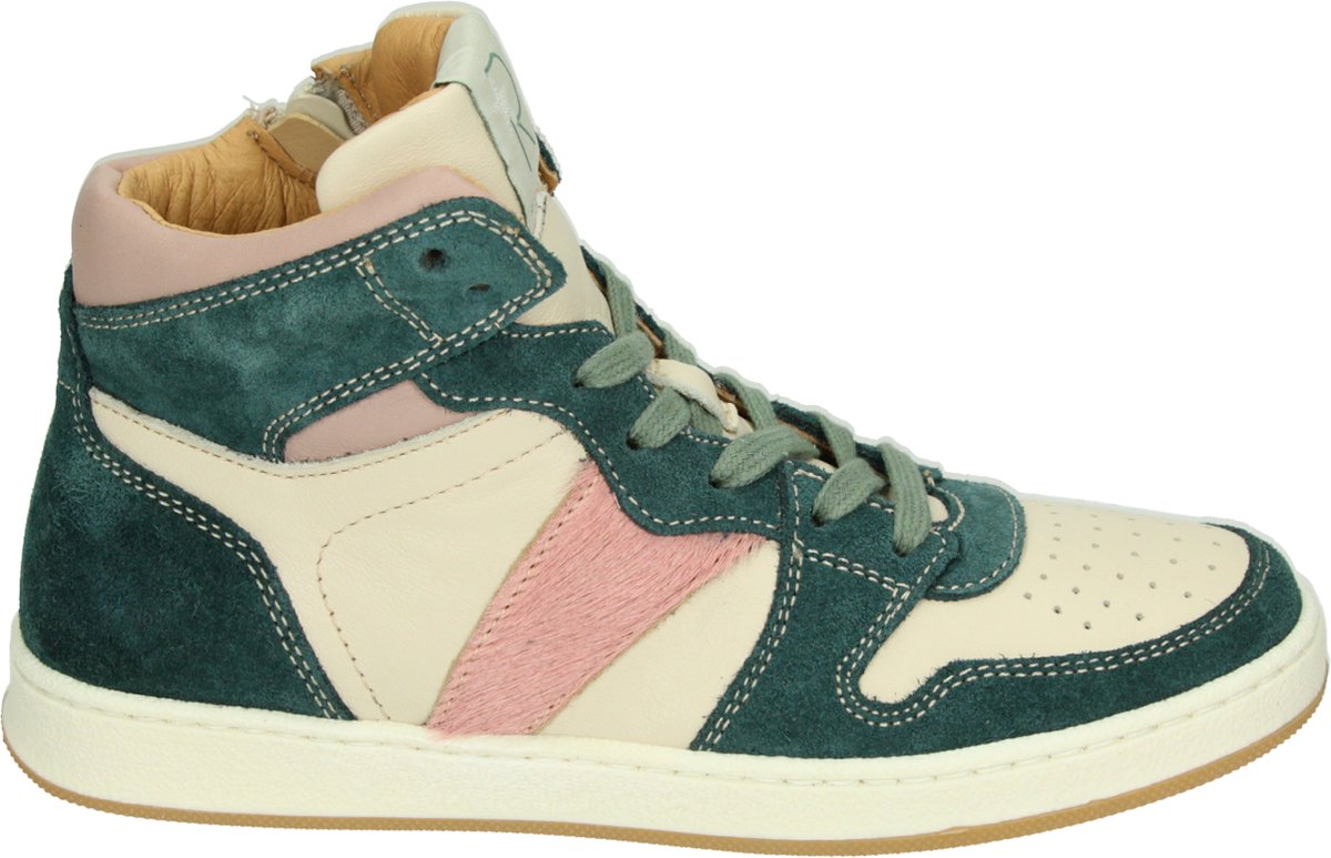 Romagnoli - 5613R263 - Half-hoogMeisjesKindersneakers - Kleur: Groen - Maat: 40
