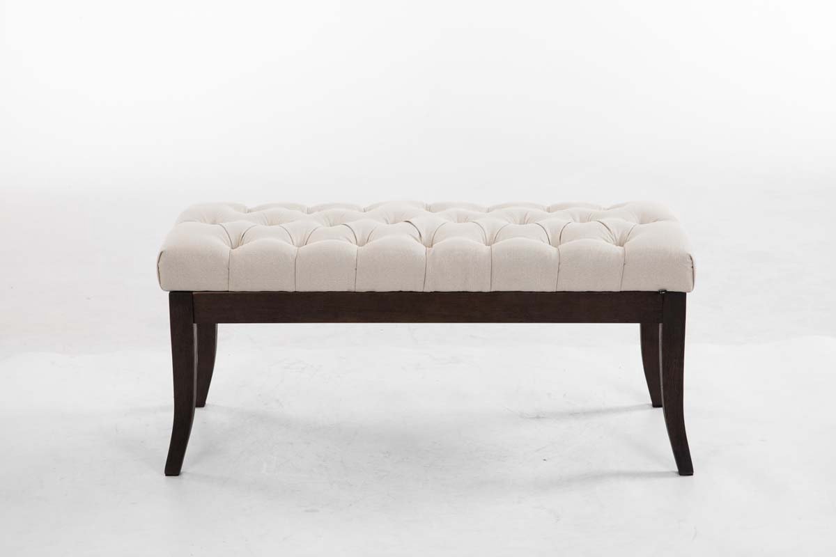 CLP Ramses Bank - Stof creme 100 cm