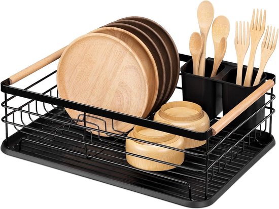 Houten - Relaxdays - Afdruiprek kopen | | Lage prijs