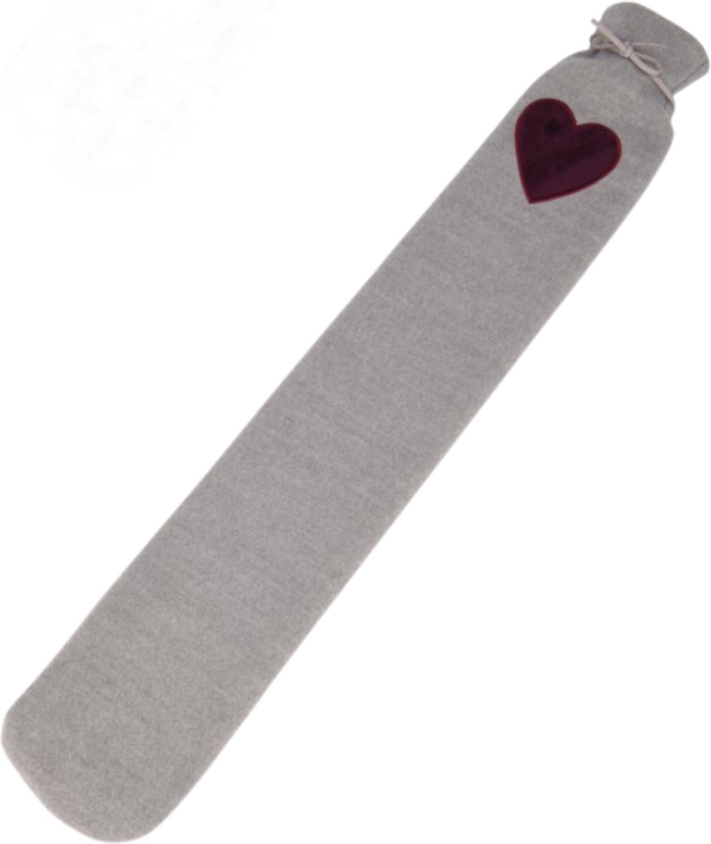 Goedkoopste Home & Styling Warmwaterkruik Lang Hartje - 72cm - Grijs