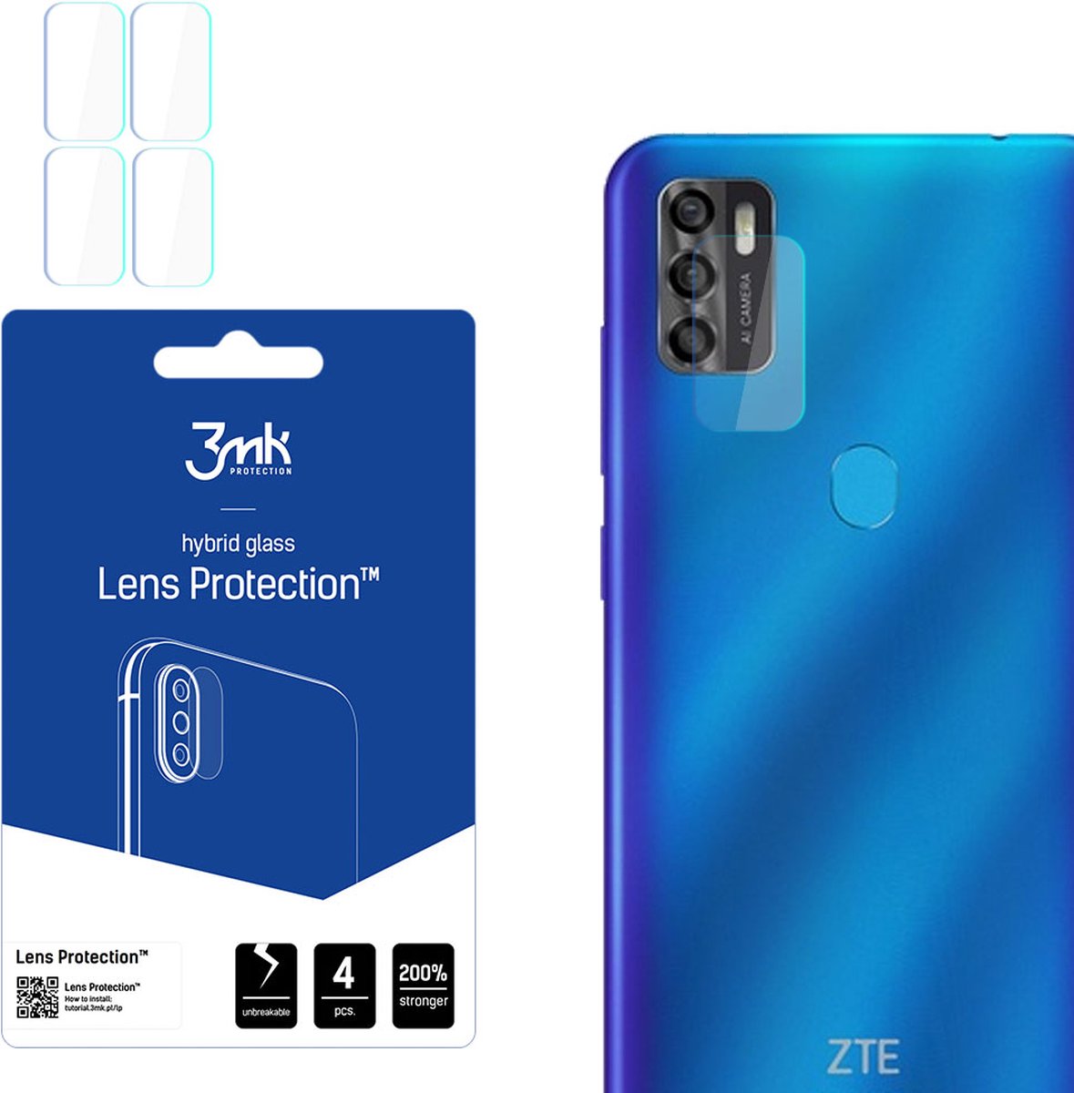 ZTE Blade A7s 2020 - 3mk Lens Protection