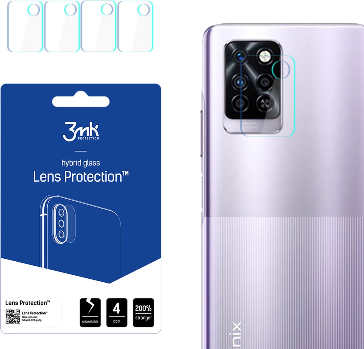 Infinix Note 10 Pro - 3mk Lens Protection