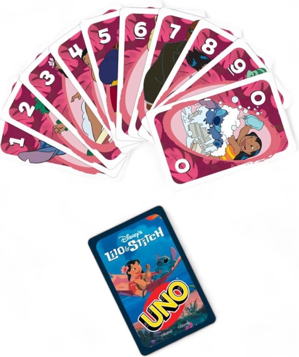 Mattel Games UNO Lilo & Stitch Kaartspel — afbeelding 4