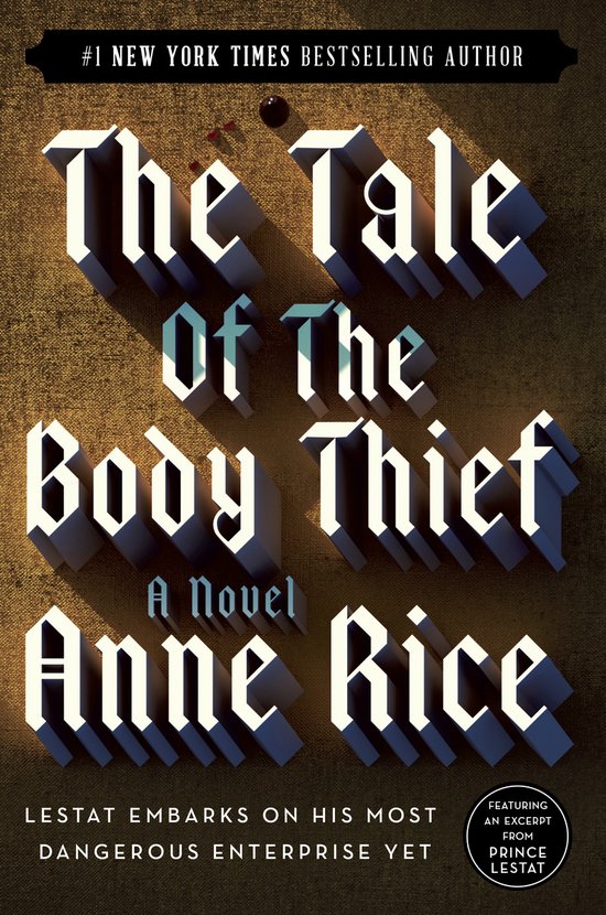 The Tale of the Body Thief - cover