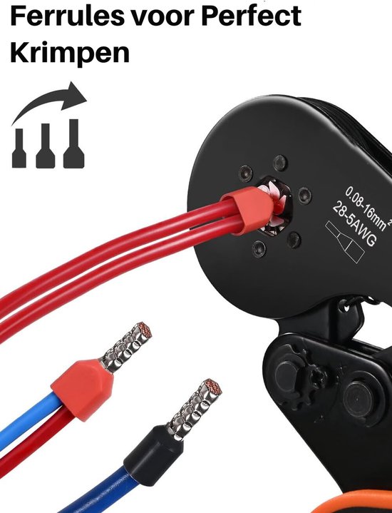 Ultimate Dubbelset: 1200 Elektrische Connectoren Voor Perfecte Krimpverbindingen (0.3-16mm²) — afbeelding 5