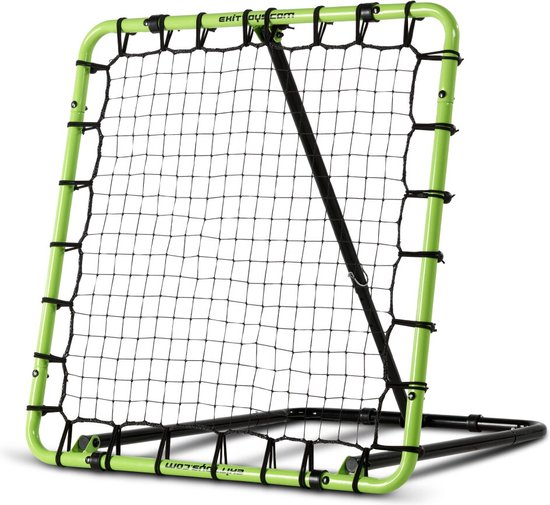 Foto: Exit tempo multisport rebounder 100x100cm groen zwart