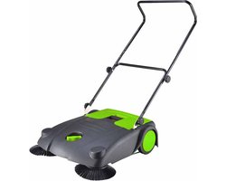 Teien Handveegmachine - Veegmachine - Veegwagen - 70 cm Werkbreedte - In Hoogte Verstelbaar