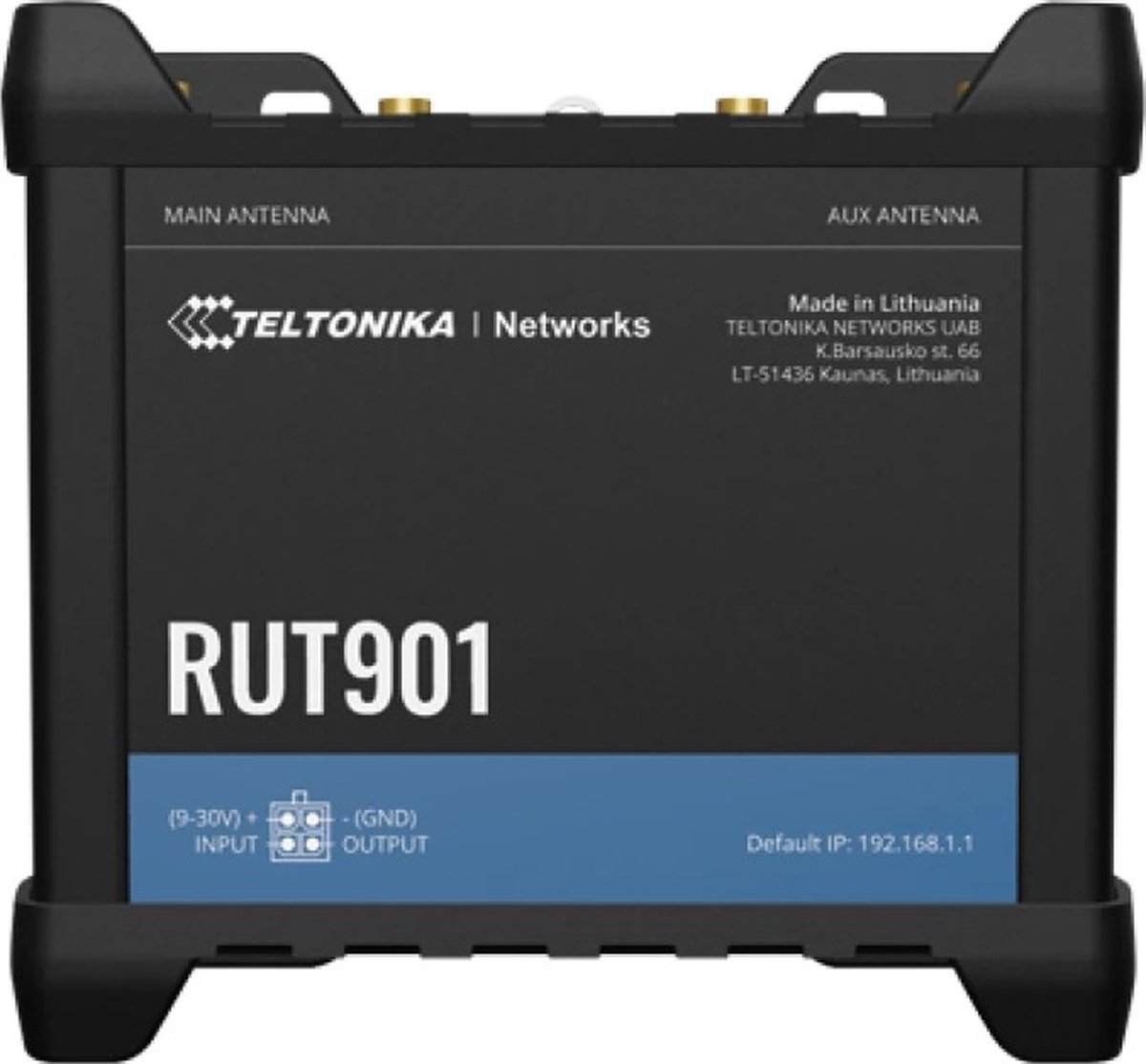 Teltonika RUT901 WiFi-router GeĂŻntegreerd modem: LTE 2.4 GHz