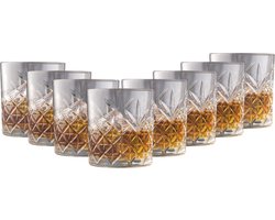 OTIX Whiskey Glazen - Set van 8 - Kristal - Stijlvol - 230 ml - Dik glas - Stevig - Sierlijk OTIX Whiskey Glazen - Set van 8 - Kristal - Stijlvol - 230 ml - Dik glas - Stevig - Sierlijk