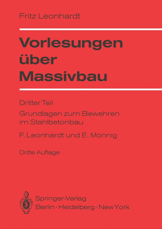 Vorlesungen über Massivbau - cover