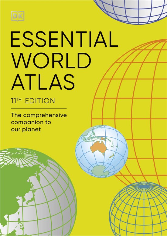 DK Reference Atlases- Essential World Atlas - cover