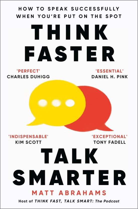 Think Faster, Talk Smarter - cover