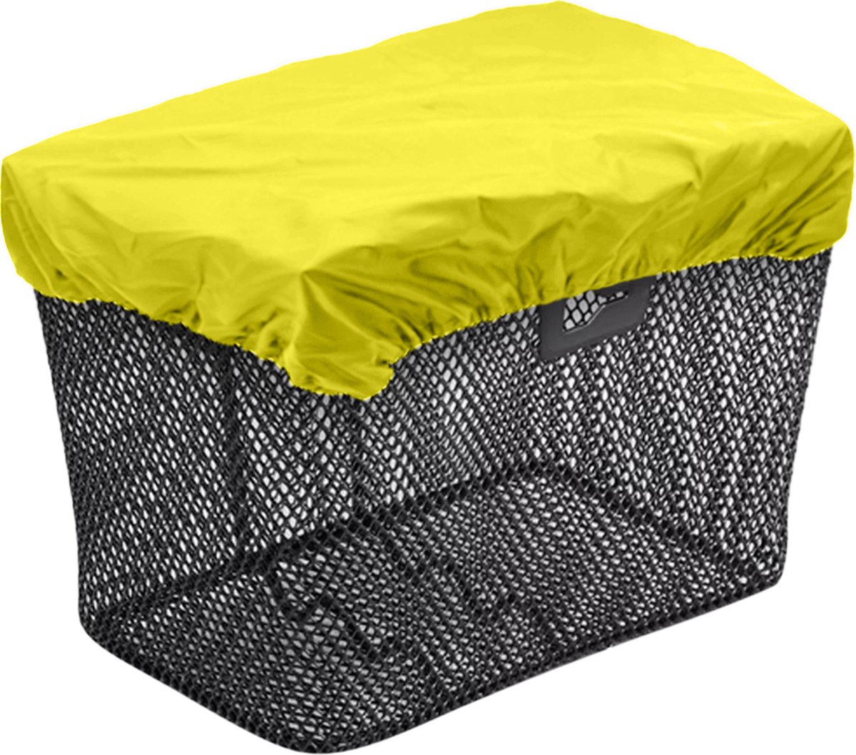 Purepeak Fietskrat Hoes - Krathoes Fietsmand - Afdekhoes Waterbestendig - Crate Cover - 35x45cm - Geel