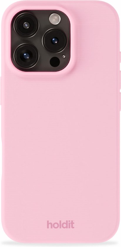 Holdit Silicone Case voor de Apple iPhone 16 Pro Max - Pink