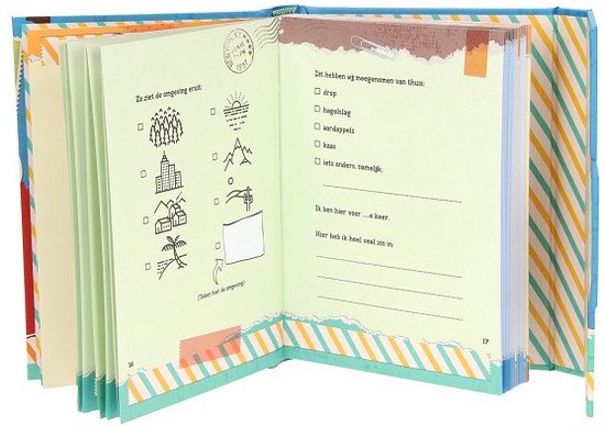 Mijn reisdagboek kids editie