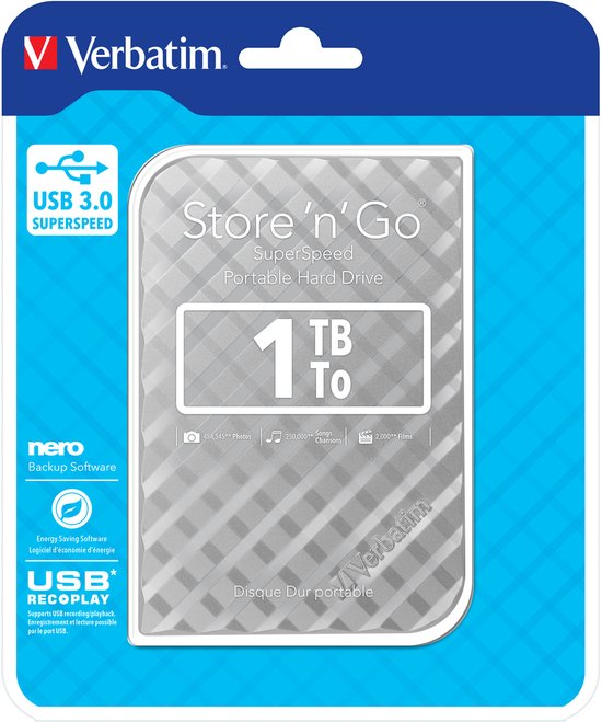 Verbatim Store 'n' Go - Externe harde schijf - 1 TB van Merkloos — afbeelding 5