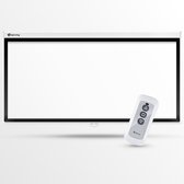 Écran De Projection Portable 80 Pouces 4K Avec Support - Idéal Camping Jardin Intérieur Extérieur 16:9