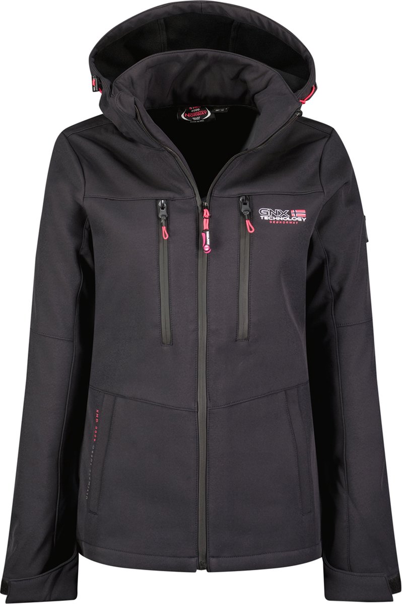 Geographical Norway Dames Outdoorjas Softshell Jacket Timmex Blauw
