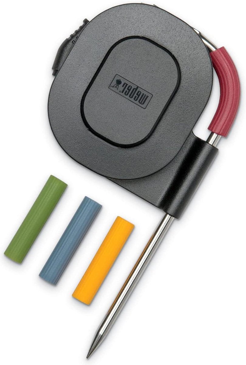 Vleesthermometer Keukenthermometer Vleestemperatuurvoeler -20 tot +300 °C zwart