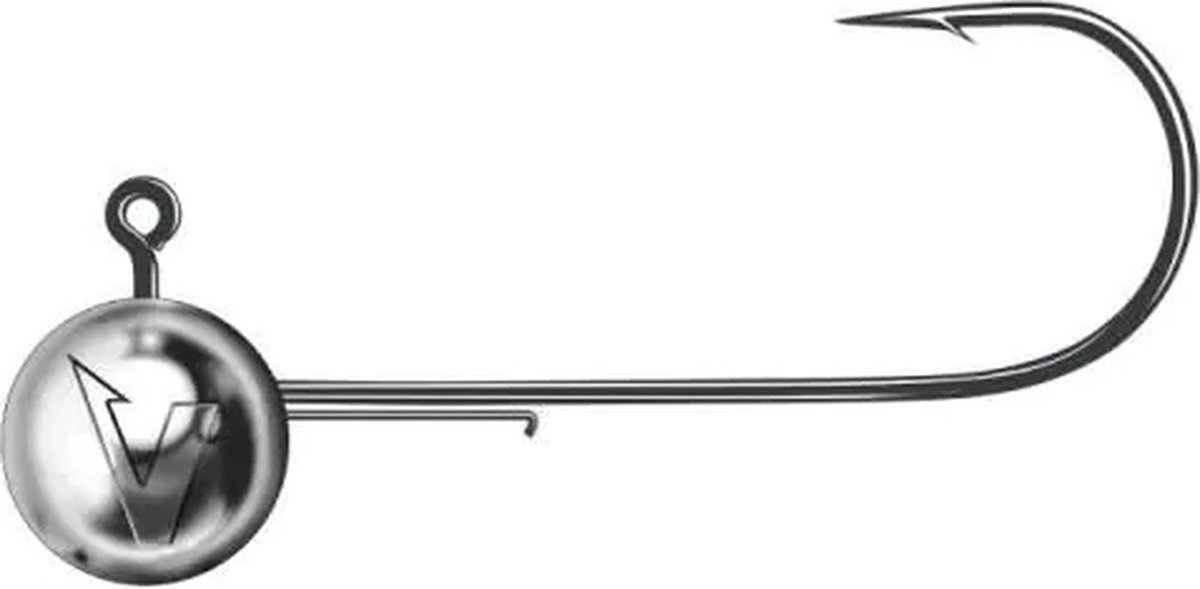 Dragon V-Point Aggressor Jighead | 12.5g Zilver 4/0