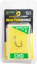 Hameçons Avid Carp Reaction Chod Barbless Grijs #10 - Soldes