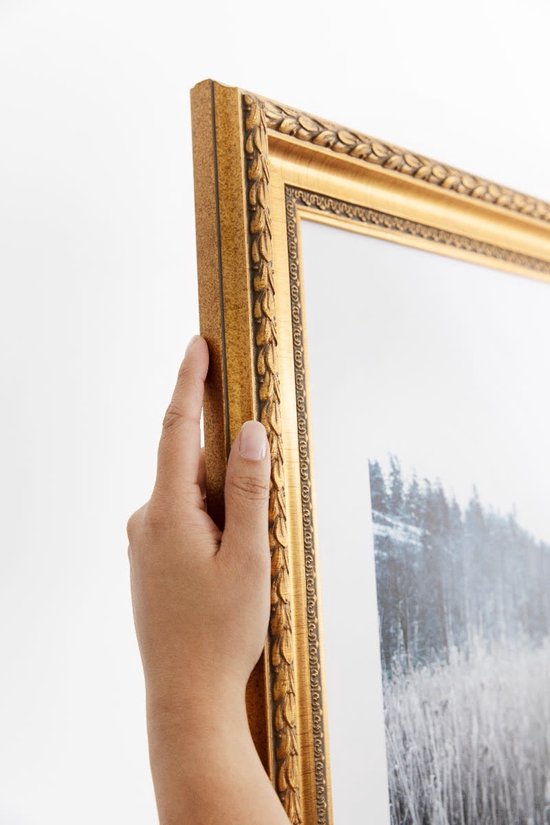 Cadre Photo Classique 20x20 cm Doré - Sia