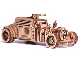 Wood Trick - Modelbouw 3D houten puzzel - Apocalyptische Auto - Apocalyptic car (WDTK019) - 280 stukjes - Geen lijm noch verf nodig!