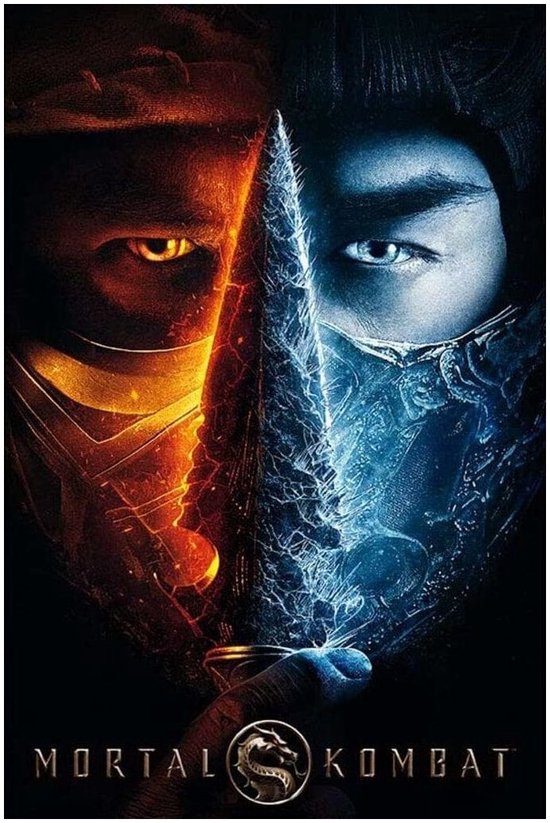 Mortal Kombat Scorpion vs. Sub-Zero Poster standaard - Papier - Fan merch, Gaming