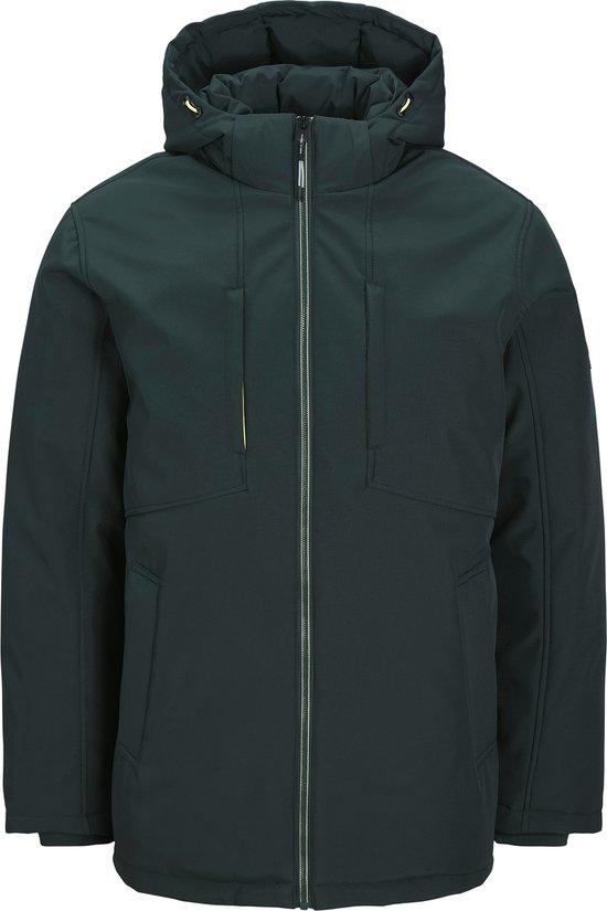 Jack & Jones Heren Winterjas JCOLAND Parka Groen - Maat S