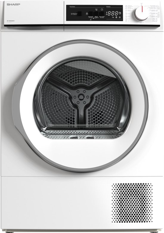 Sharp warmtepompdroger KDNA8S6W21BE A++ 8kg