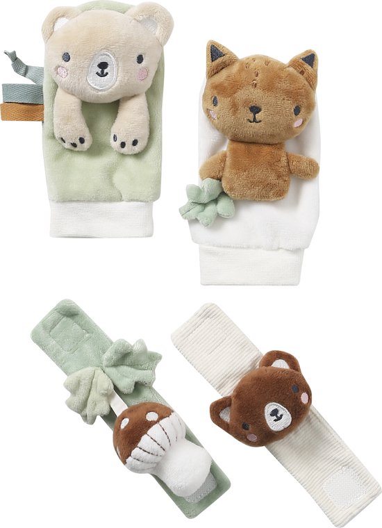 Vertbaudet Hochets mains et pieds GREEN FOREST