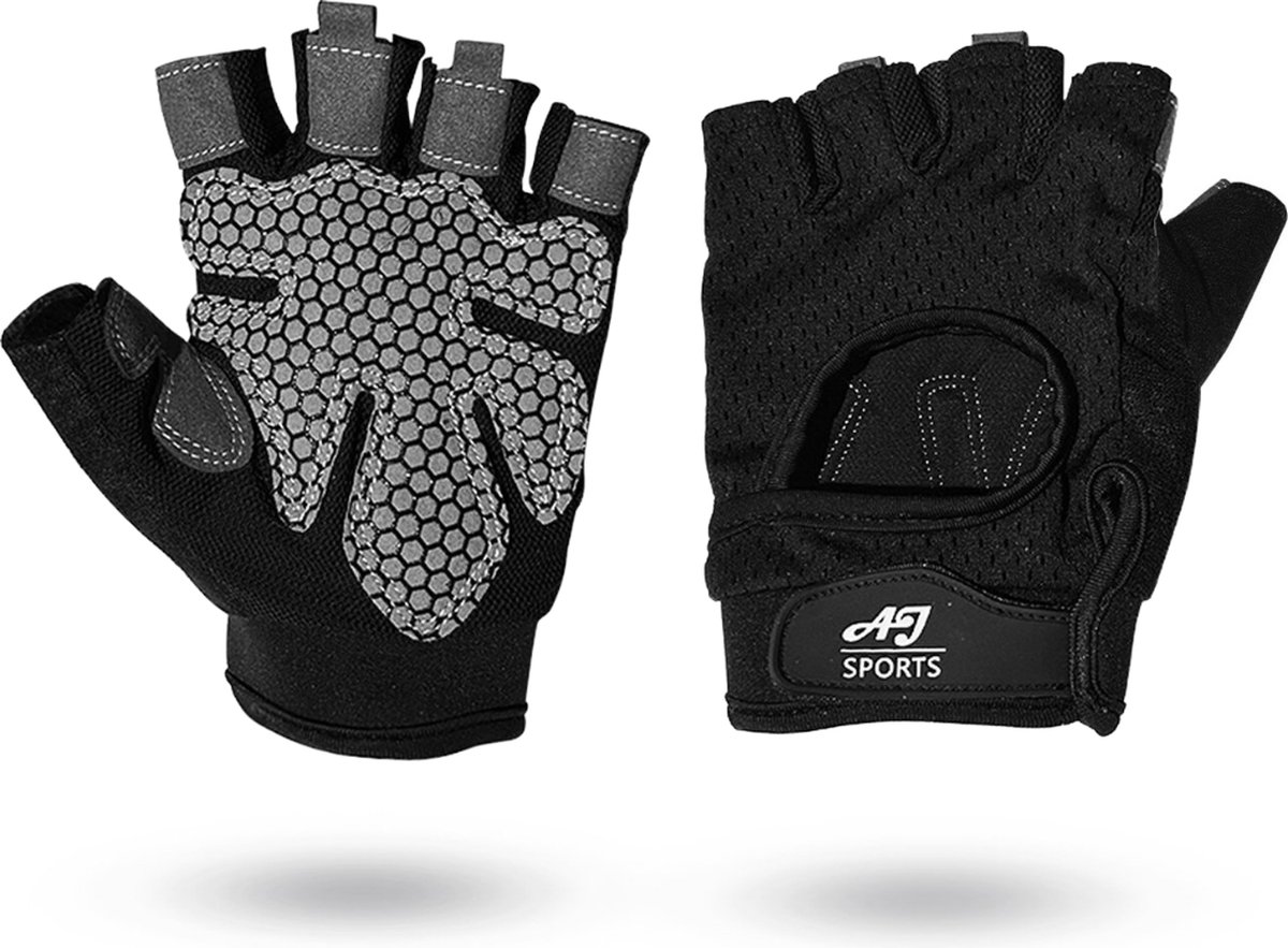 AJ-Sports Fitness Handschoenen Maat L