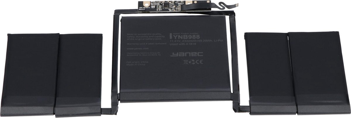 Yanec Macbook Accu 4300mAh