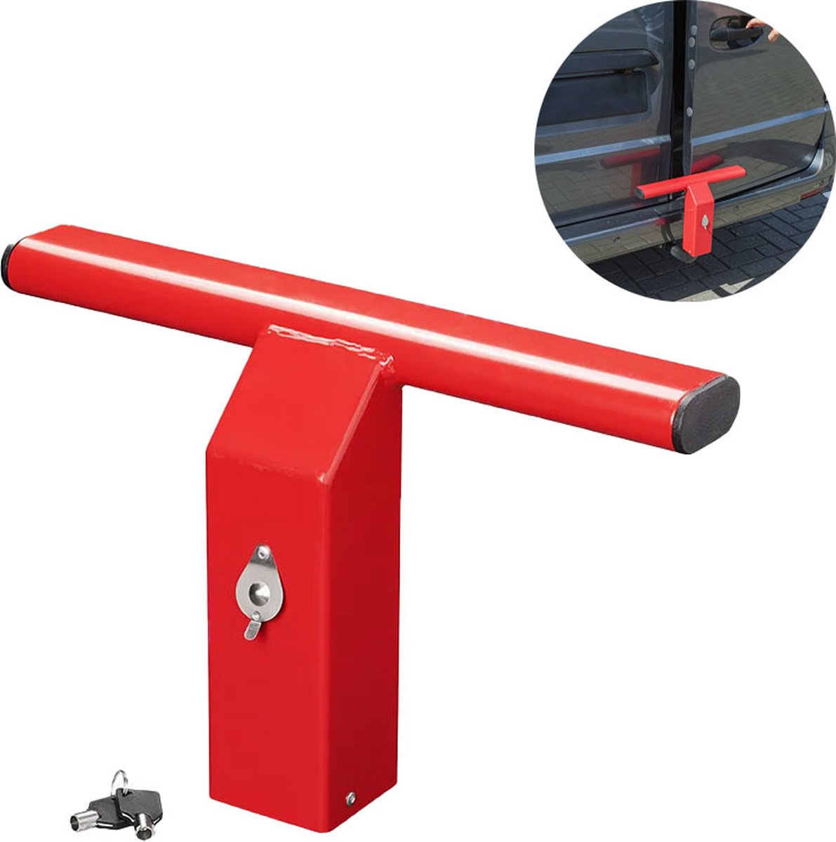 VCTparts® Antidiefstal Trekhaakslot voor Achterdeuren Bedrijfswagen Bedrijfsbus