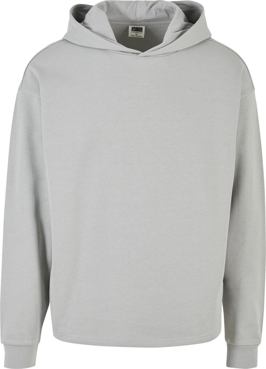 Urban Classics Organic Loose Hoodie Trui met capuchon lichtgrijs M Katoen Urban Fashion