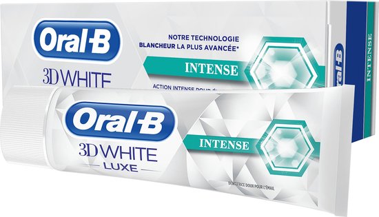 Spoedig kalmeren Adelaide Oral-B 3D White Luxe Intens Whitening - 75 ml - Tandpasta | bol.com