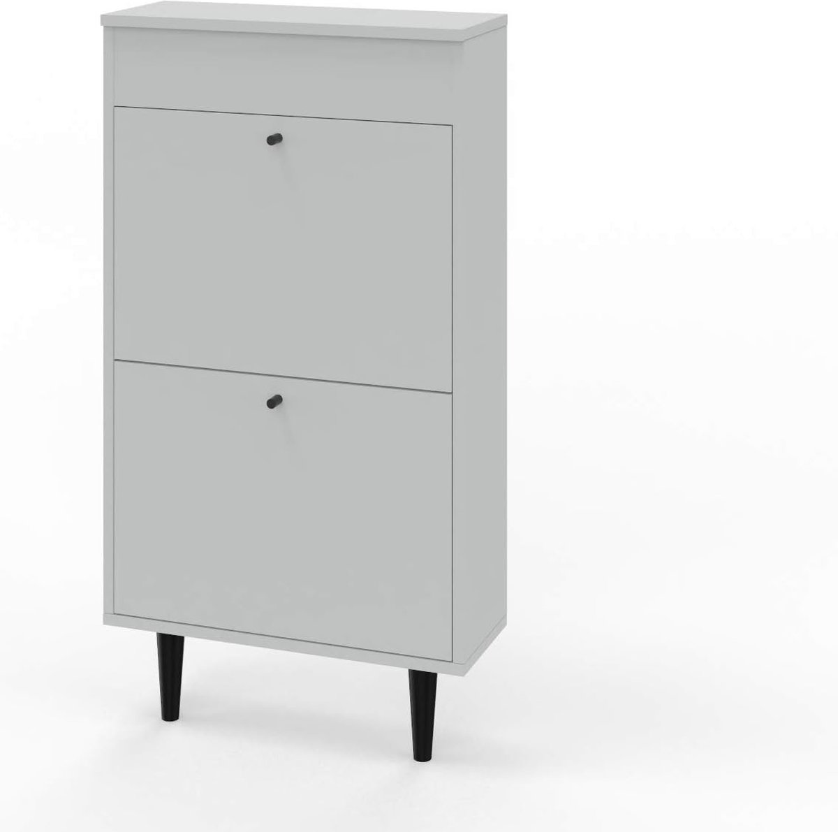 Goodivery ® Stijlvolle Schoenkast in Moderne Scandinavische Look met Extra Opbergruimte en Uitklapbare Rekken