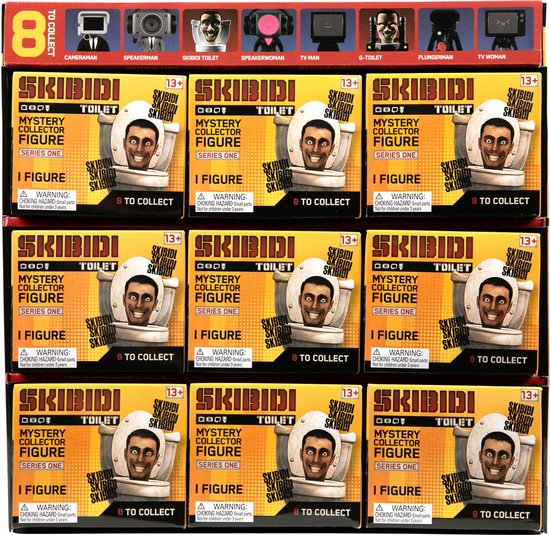 Toilettes Skibidi | Figurines standards 11,25 cm