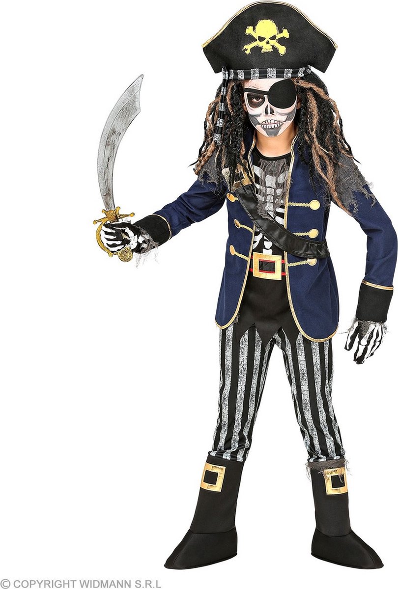 Skelet piraten pak kinderen