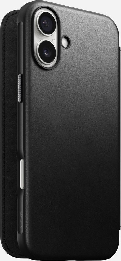 Nomad - Modern Leather Mag Folio geschikt voor iPhone 16 Plus