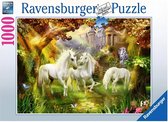 Ravensburger puzzel Eenhoorns in de herfst - Legpuzzel - 1000 stukjes